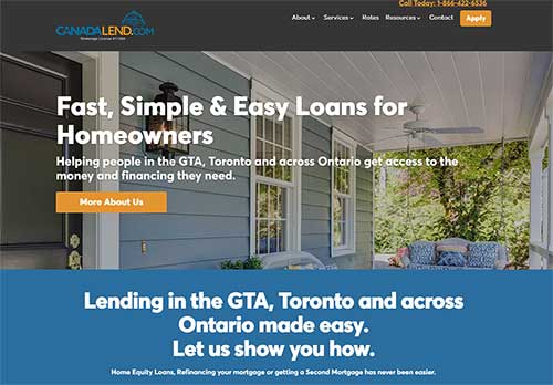New Google Rankings Client (SEO) - TapIntoYourEquity.com - Toronto-GTA Home Equity Loans-2nd Mortgages